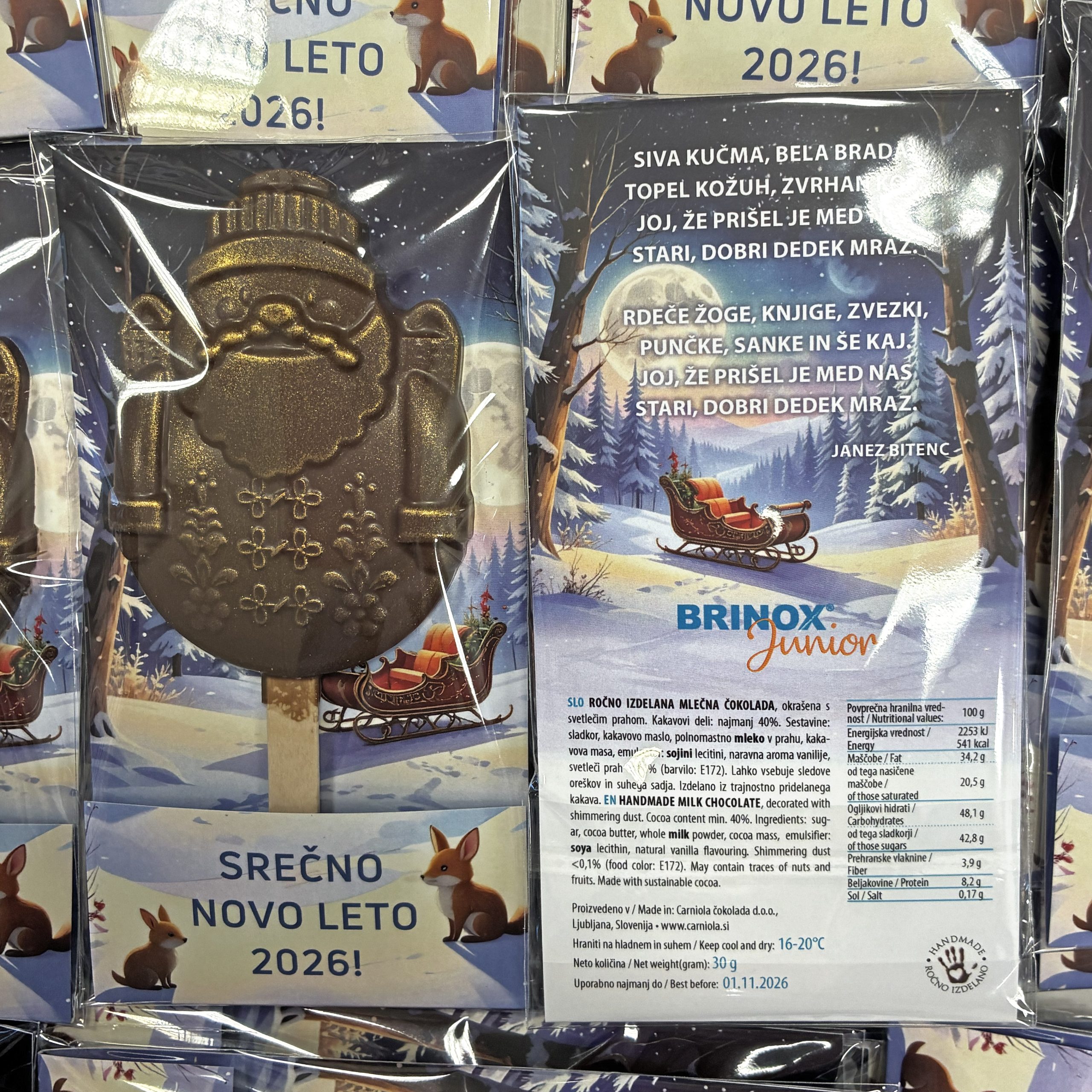 <b> Čokoladna grizika 30 g</b> <br />velikost: ø 7 cm - Image 2