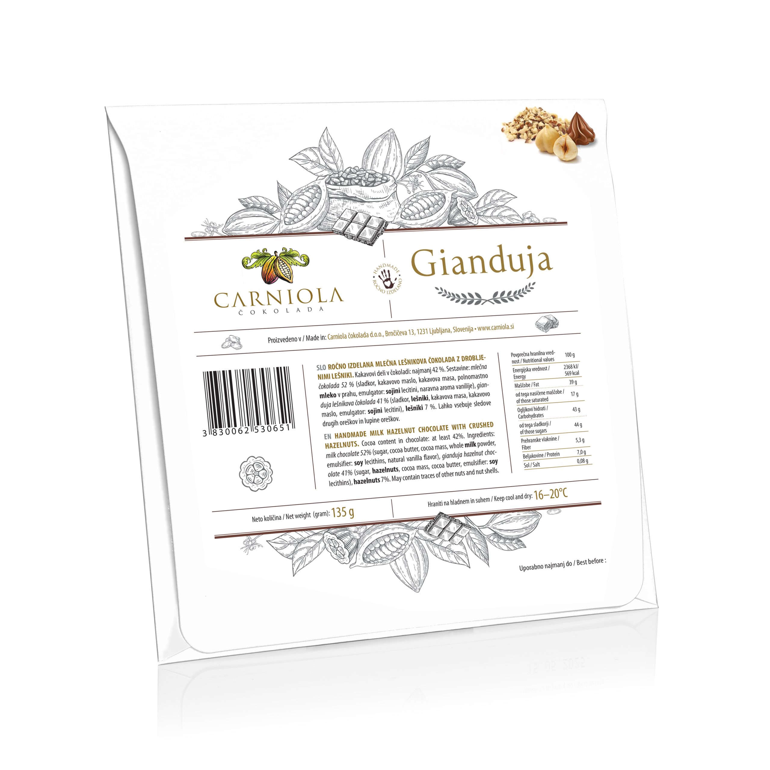 <b>Čokolada Gianduja</b> <br />135 g - Image 2