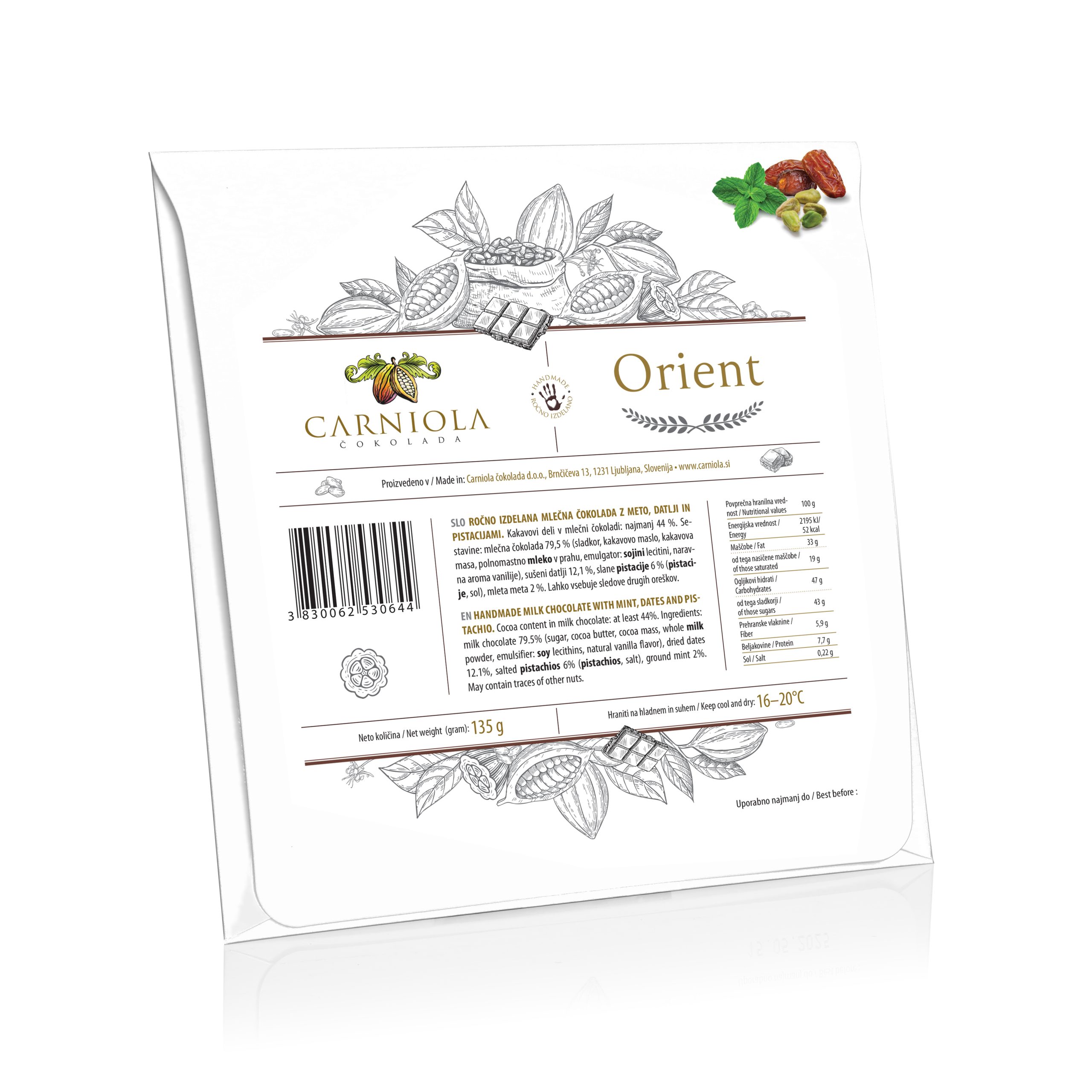 <b>Čokolada Orient</b> <br />135 g - Image 2